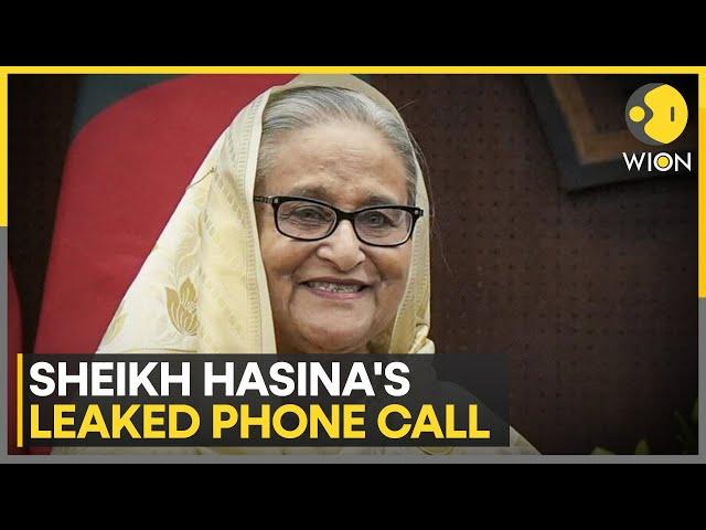 Former Bangladesh PM Sheikh Hasina's leaked phone call goes viral | WION