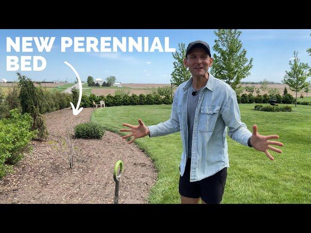 Starting a NEW Perennial Bed Over at My Mom's House! | Gardening with Wyse Guide