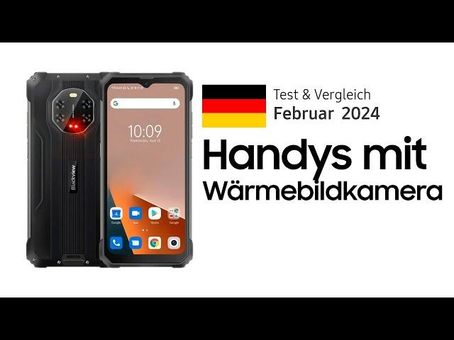 TOP–5. Die besten Handys mit Wärmebildkamera. Februar 2024. Test & Vergleich | Deutsch