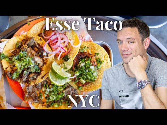 Eating at Esse Taco. Best Tacos in NYC?