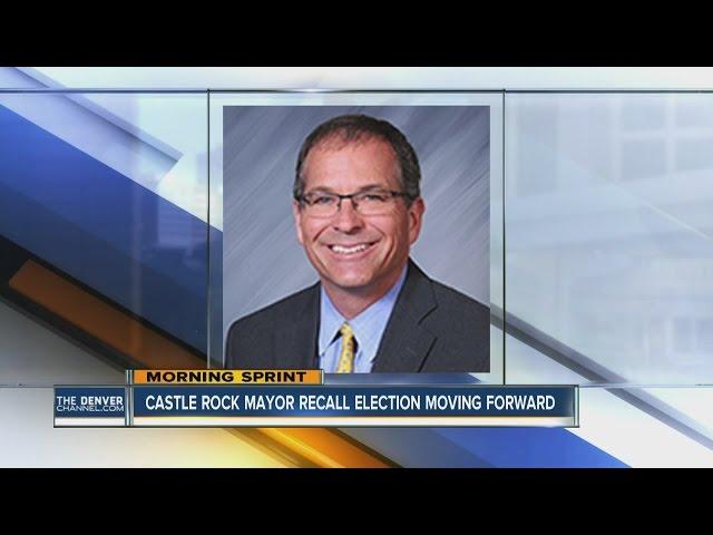 Castle Rock Mayor facing recall election