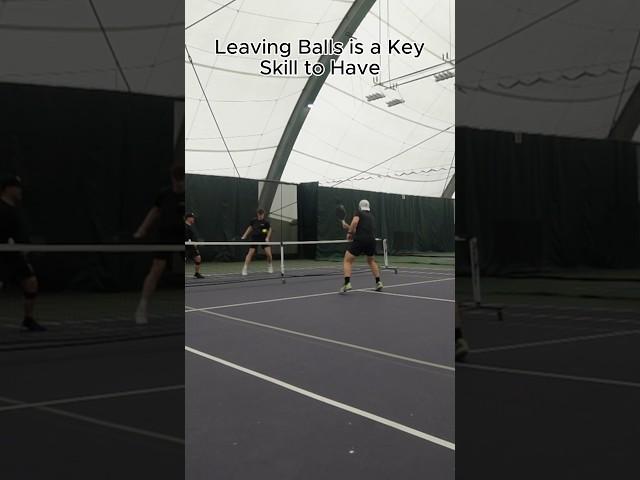Do you often hit out balls? Don’t be angry, it’s a skill that takes lots of practice #pickleball