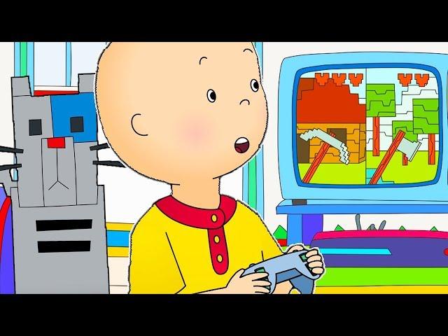 Caillou em Português  Caillou e os Videogames  Episódios Completos  Desenho Animado