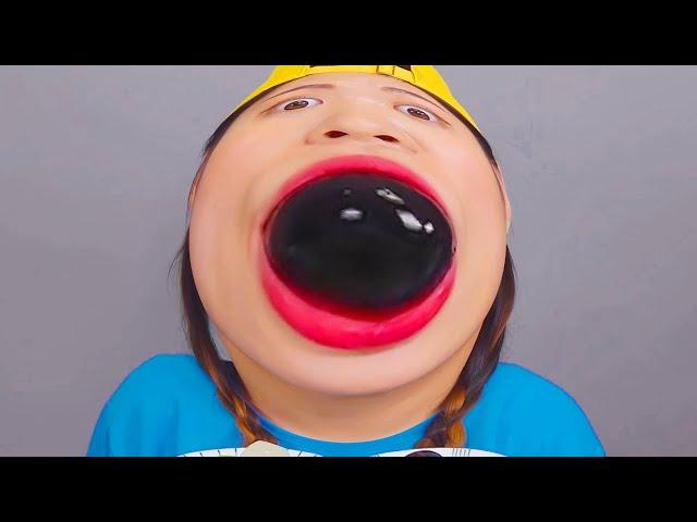 Jelly Noodles, 초밥 먹방 Sushi Gummy Jelly Mukbang [ DONA 도나Parody ]