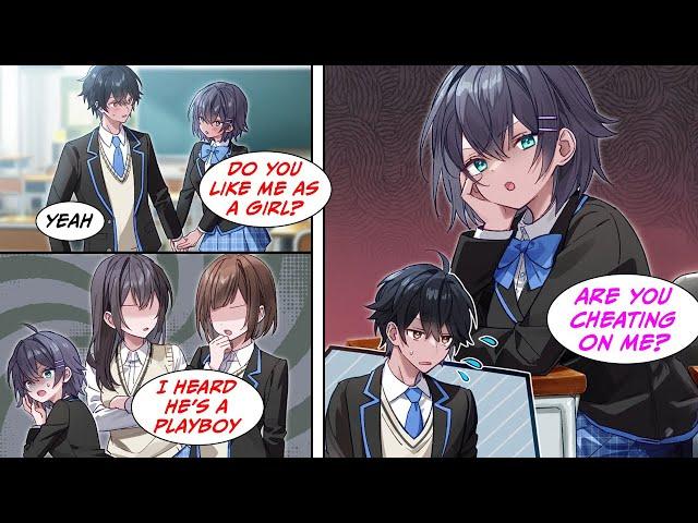 [Manga Dub] There's a girl I like, but because of the guy with the same name as me, she's mad...!?