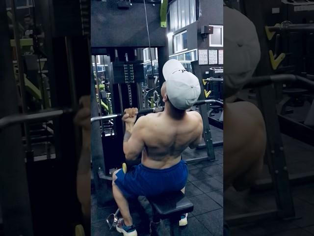 BACK WORKOUT #backday #backflexibility #backexcercise #backworkout #back #latspulldown #lats #gym