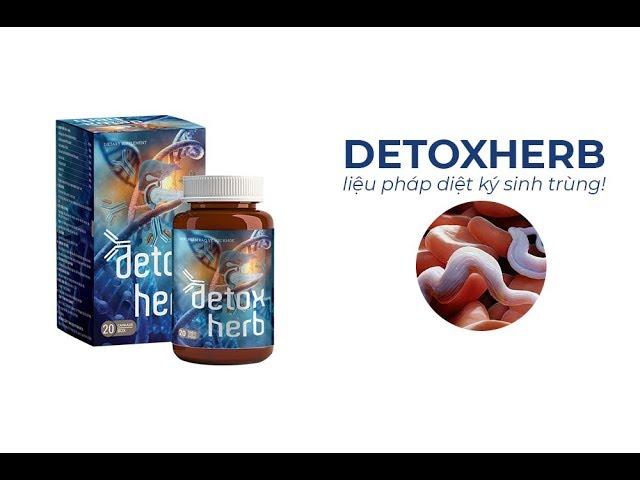 Detoxherb Diệt Ký Sinh Trùng, Detoxherb