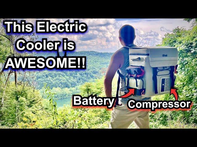 This Electric Cooler is so portable ~ Litheli FrozenPack Backpack Cooler Review