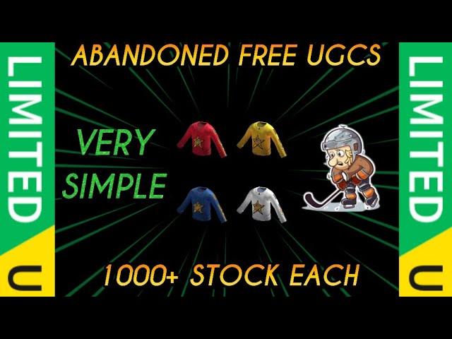 4 FREE ABANDONED NHL UGCS  (FREE UGC LIMITEDS)