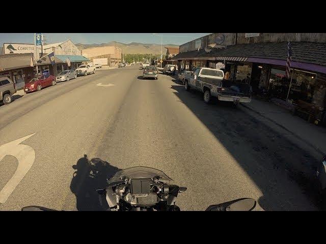 Ride through downtown Salmon, ID | Moto Tour