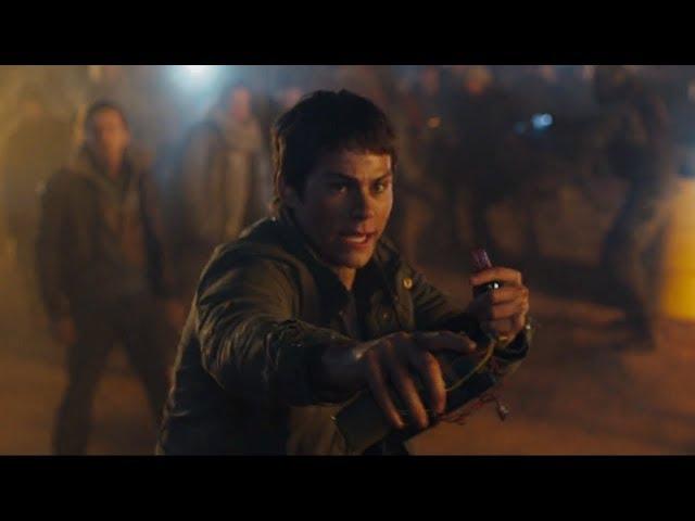 Thomas threatens to blow everyone up [The Scorch Trials]