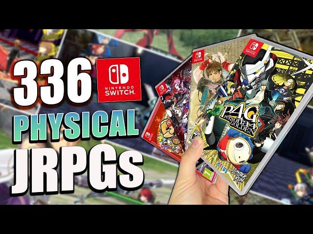 336 JRPGs Physically on Nintendo Switch - The Essential Guide for Collectors