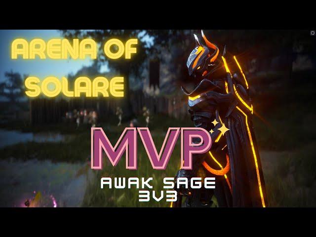 BDO | SAGE AWAKENING | MVP ARENA OF SOLARE 3V3 PVP