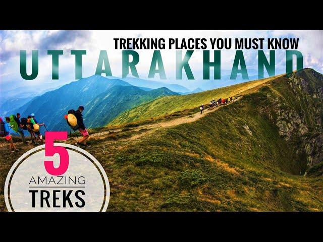 BEST TREKKING ROUTES IN UTTARAKHAND | Uttarakhand tourist places | 5 Minutes Travel videos TREK