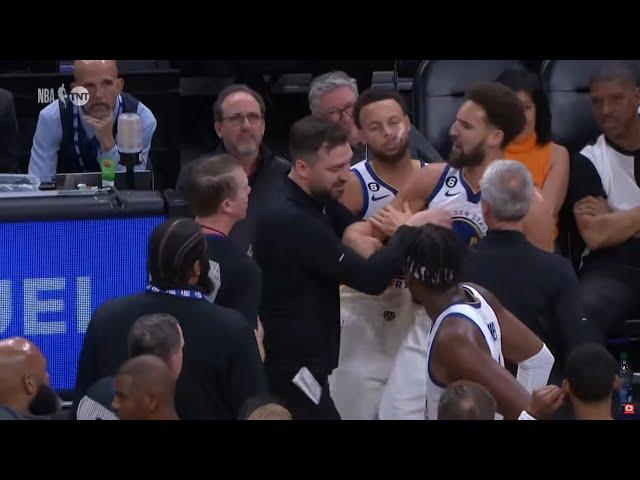 KLAY HUGE FIGHT WITH DEVIN BOOKER! FIRST EJECTION OF CAREER! "I GOT 4 RINGS & YOU GOT 0!"