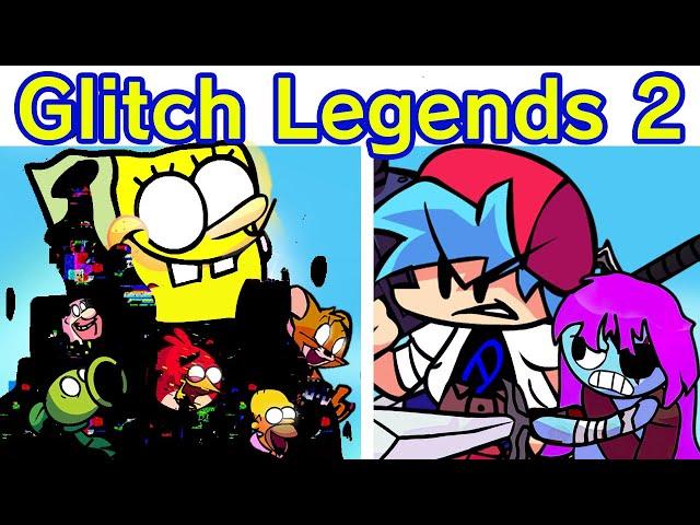 Friday Night Funkin' VS Glitched Legends V2 (Learn With Pibby x FNF Mod) (PVZ/Red/Spongebob/Ben/Tom)