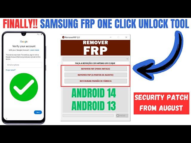 FinallyAll Samsung FRP Bypass Tool 2024 Android 14/13/12 Latest Security, Best FRP Tool For Samsung