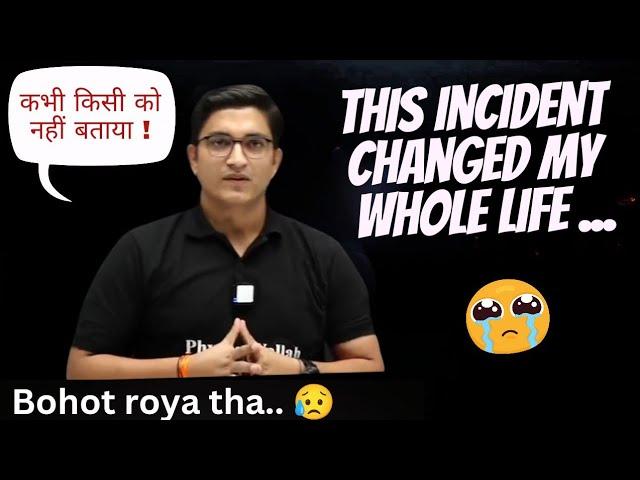 That Incident Change my Whole Life  Ft. Sachin Sir   #jee2025 #jeemains #iit #iitjee