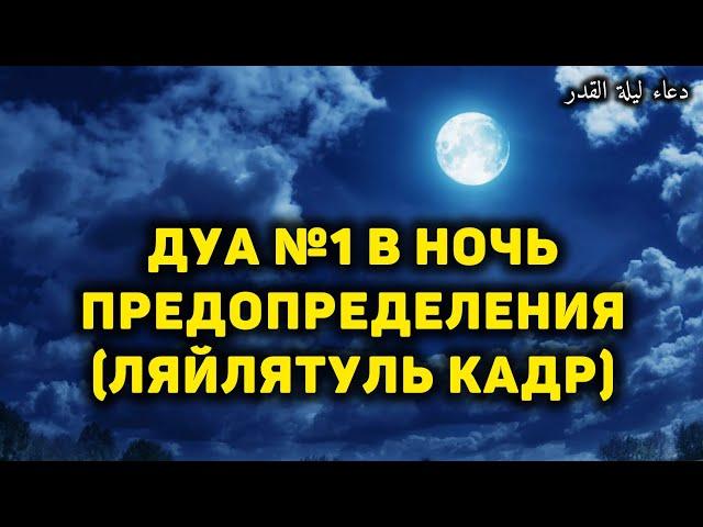  Дуа №1 в ночь Лайлатуль Кадр, слушай уже сегодня пока не поздно!  دعاء ليلة القدر #дуа #dua #دعاء