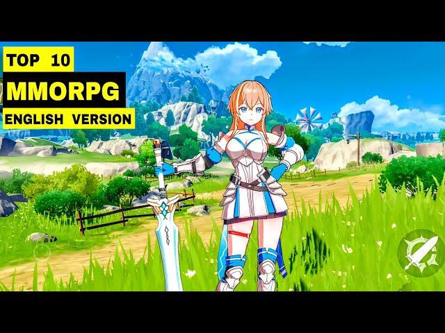 Top 10 NEW MMORPG Android & iOS (ENGLISH Version) | New Update MMORPG games mobile