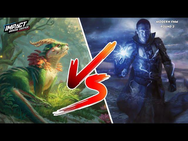 Temur Prowess (Chris) VS Izzet Wizards (Jack) [PAPER] |  Modern FNM at Impact Gaming Center