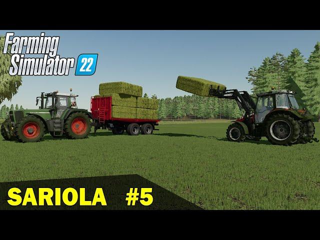 Making Hay! - Farming Simulator 22 Sariola Let's Play - Episode 5