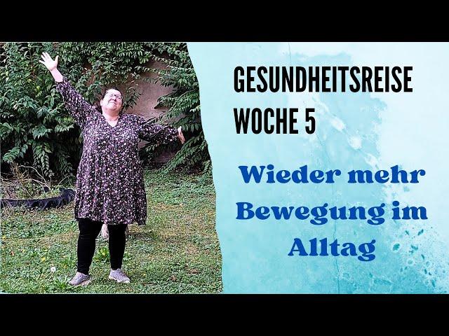 Update Woche 5 || Raus aus dem ÜBERGEWICHT || Endlich wieder mehr Bewegung 