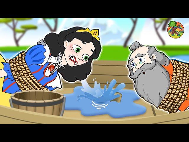 Blanche-Neige Et Le Nain Coincés Dans Le Bateau    | Contes & Histoires | KONDOSAN