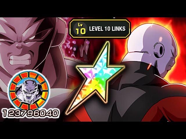 100% AGL LR TRANSFORMING FULL POWER JIREN LEVEL 10 LINKS SHOWCASE!!! Dragon Ball Z Dokkan Battle