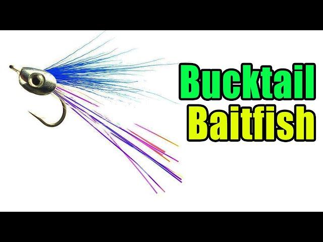 Bucktail Baitfish Streamer Fly Tying