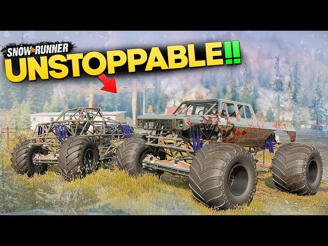 New UNSTOPPABLE! Monster Truck in SnowRunner Console Friendly