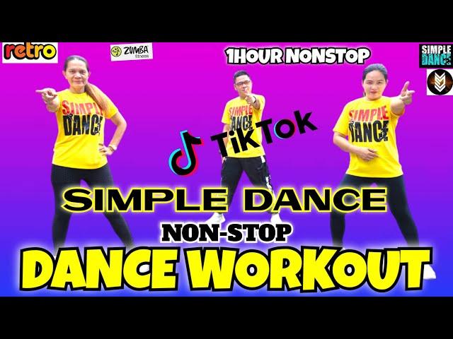 SIMPLE DANCE WORKOUT | NONSTOP DANCE REMIX  | easy ZUMBA WORKOUT | 1HOUR NONSTOP | ZUMBA | REMIX