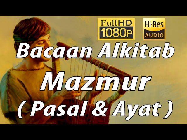 Alkitab Suara - Kitab Mazmur  Full HD, pasal & ayat