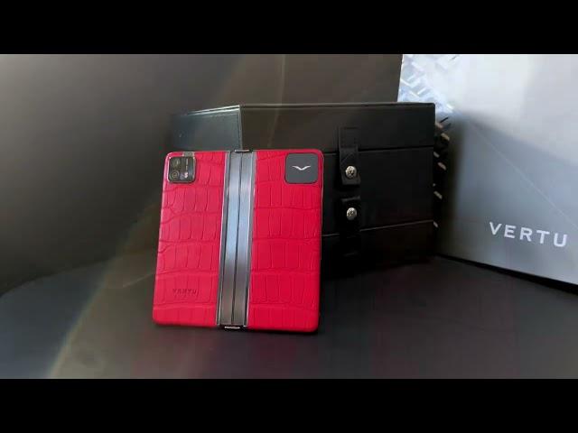 VERTU FOLD3: LIGHT YOUR LIFE UP WITH BRIGHT RED | LUXURY FOLDING PHONE