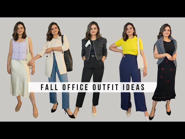 FALL OFFICE OUTFIT IDEAS | Fall 2024