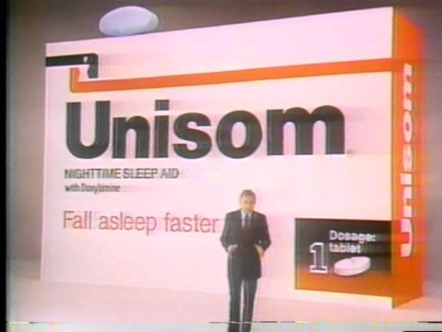 Unisom Sleep Aid commercial 1980