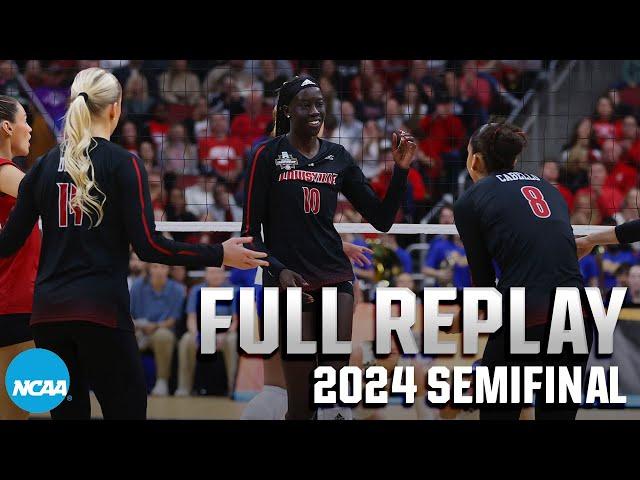 Louisville vs. Pittsburgh: 2024 NCAA volleyball semifinal | FULL REPLAY