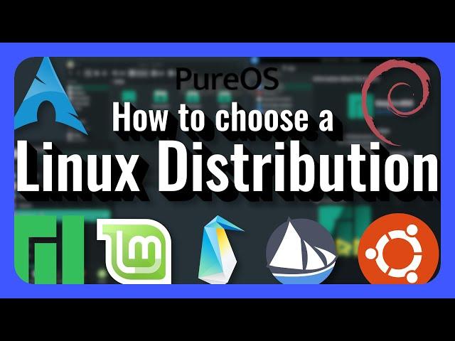 How to choose a Linux Distro