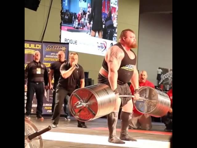 Eddie Hall - deadlift 465 kg