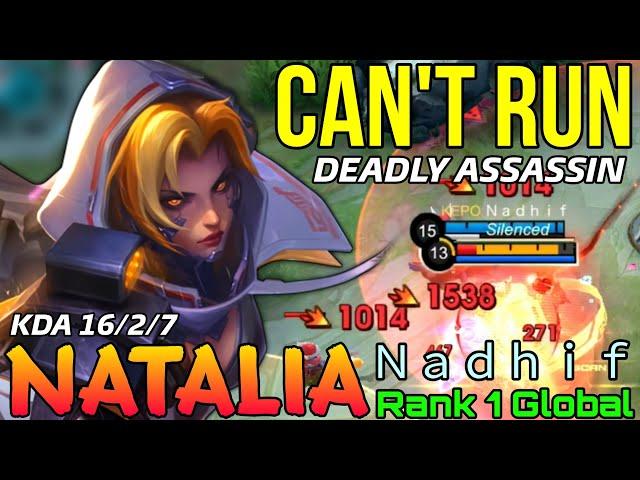 You Can't Escape Me! Natalia HyperCarry Mode - Top 1 Global Natalia by Ｎａｄｈｉｆ - Mobile Legends