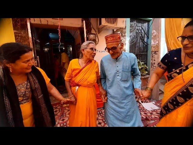 नाना जी ने सबको सिखाया कैसे करते है कौथिक || pahadiculture || Bhavna Pokhriyal & Family