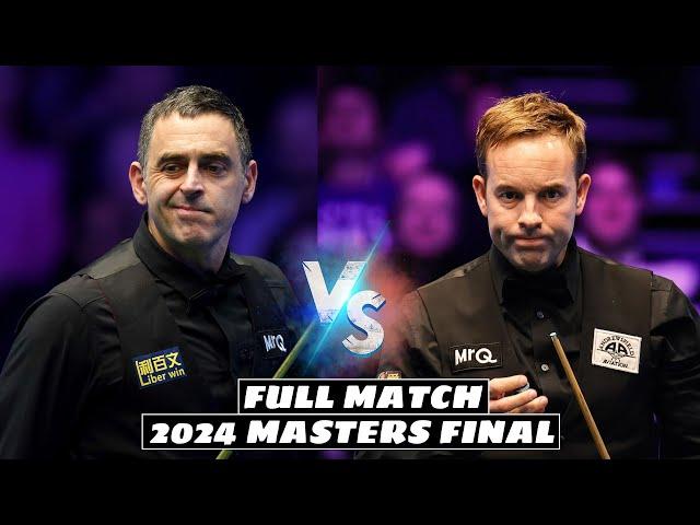 Ronnie O'Sullivan vs Ali Carter Masters Snooker 2024 Final Full Match (Highlights)