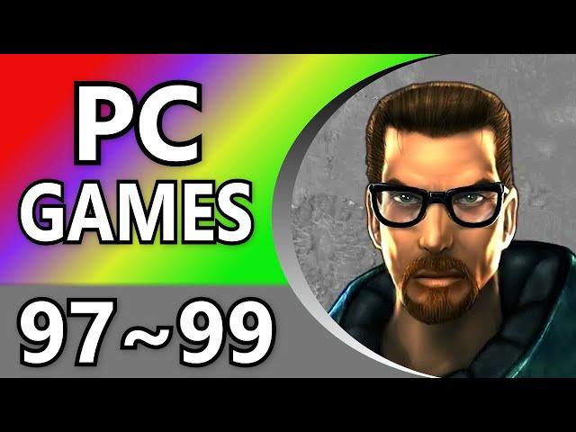 【1997 ~ 1999】 Top 100 Windows PC Games - Alphabetical Order