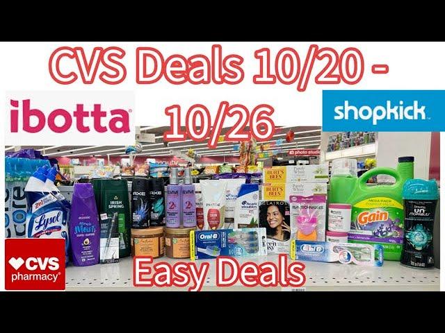 CVS DEAL 10/20- 10/26. COUPONING AT CVS THIS WEEK. CVS HAUL.   #cvscouponing #dealsaver #cvshaul