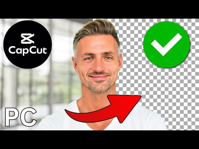 How To REMOVE Background In CapCut PC - 2024