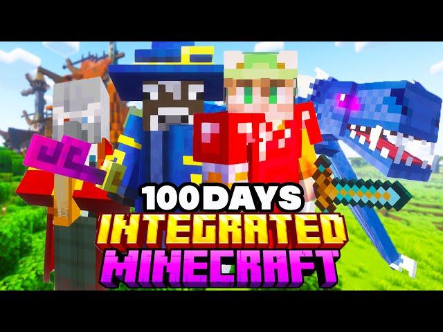 100 Days of Integrated Minecraft [FULL MOVIE]