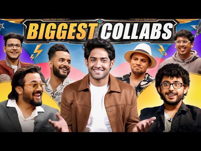 COLLAB WITH CARRY MINATI, BHUVAN BAM & R2H! (MAKING OF THUGESH SHOW)