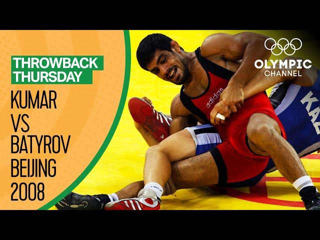 Sushil Kumar vs Albert Batyrov – Men's Freestyle Wrestling at Beijing 2008 | Throwback Thursday