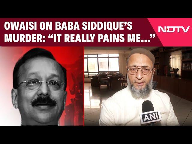 Asaduddin Owaisi | Baba Siddique | Asaduddin Owaisi Slams Maharashtra Govt Over NCP Leader’s Murder