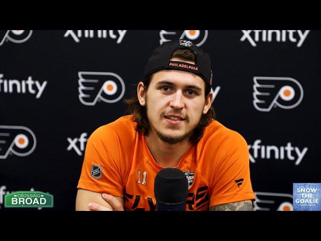 Snow The Goalie Interview with Travis Konecny